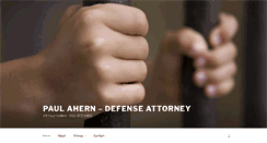 Desktop Screenshot of ahernlaw.com